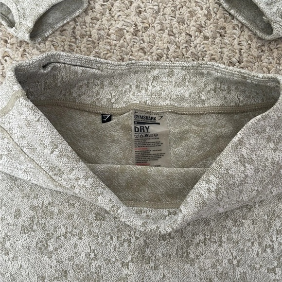 Gymshark Fleur Textured Marl Workout Set - Washed Khaki Marl Green - Picture 12 of 14